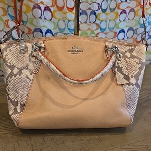 Coach Kelsey 13692 Snake Embossed
